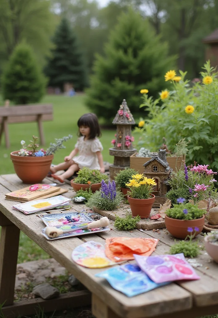 Fairy Garden Theme Party: A Fantasy Guide with 19 Playful Enchanted Inspirations - 3. DIY Fairy Garden Crafts