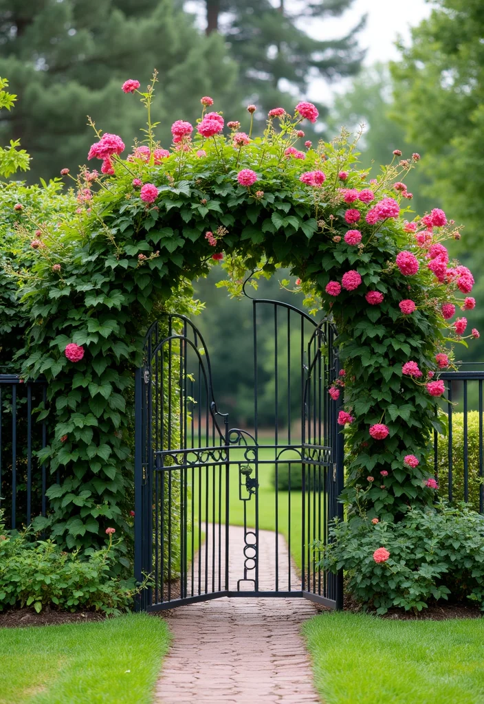 Front Yard Garden Design: A Curb Appeal Guide with 18 Stylish Outdoor Inspirations - 13. Incorporating Fencing