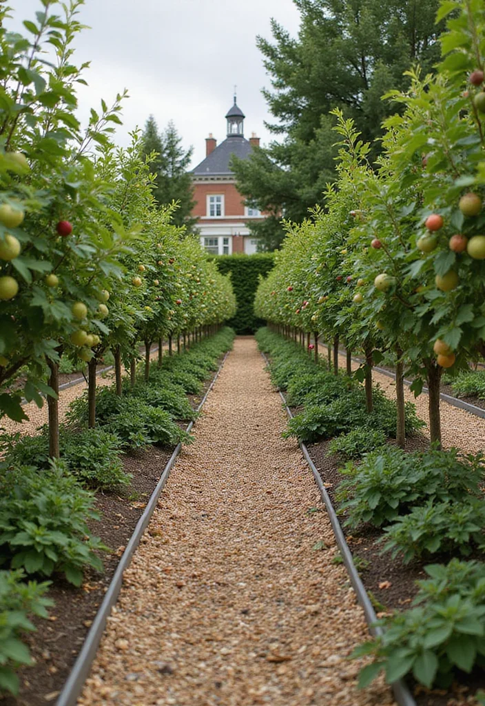 Garden Design Plans Drawing Layout: A Detailed Guide with 19 Planning-Ready Inspirations - 13. Urban Orchard: Fruity Abundance