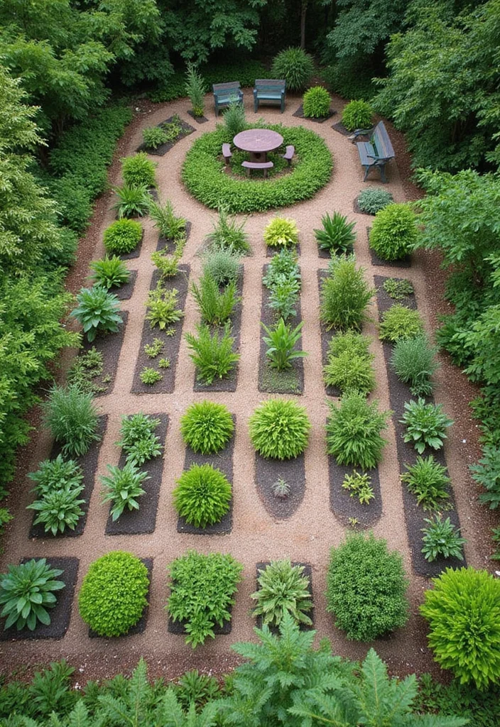 Garden Design Plans Drawing Layout: A Detailed Guide with 19 Planning-Ready Inspirations - 5. Community Gardens: Growing Together