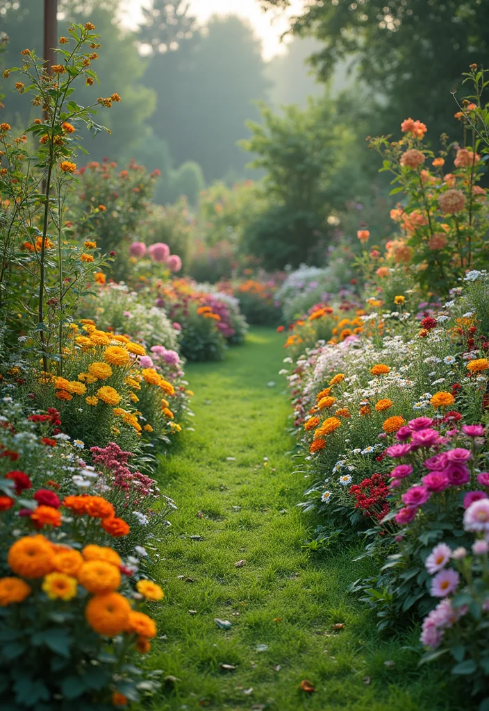 Garden Design Plans Drawing Layout: A Detailed Guide with 19 Planning-Ready Inspirations - 9. Seasonal Gardens: Year-Round Beauty