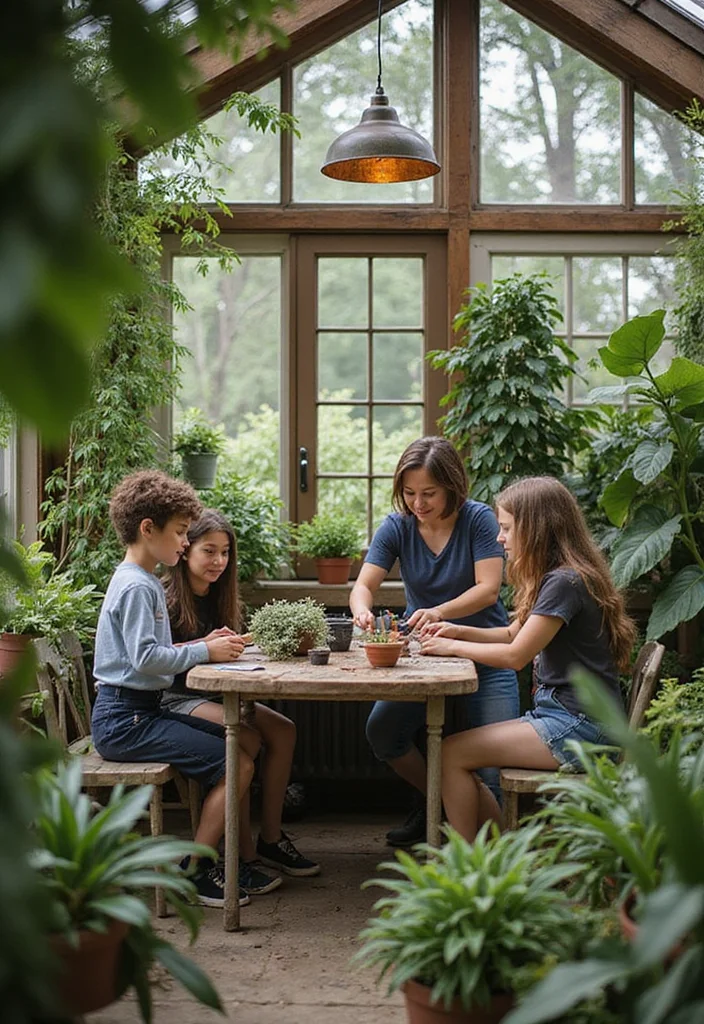 Garden Room Ideas Interior Design: A Cozy Guide with 18 Nature-Blended Interior Inspirations - 15. Gardening Workshops and Community Events