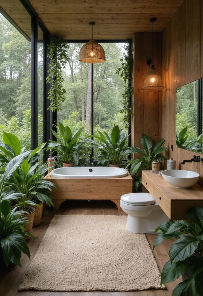 Garden Tub Decor Master Bath: A Relaxing Guide with 19 Spa-Like Styling Inspirations - 17. Eco-Friendly Practices