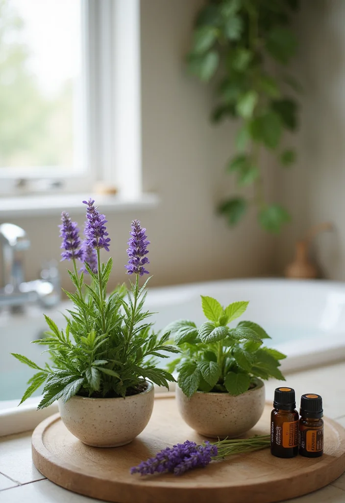 Garden Tub Decor Master Bath: A Relaxing Guide with 19 Spa-Like Styling Inspirations - 2. Aromatherapy Bliss