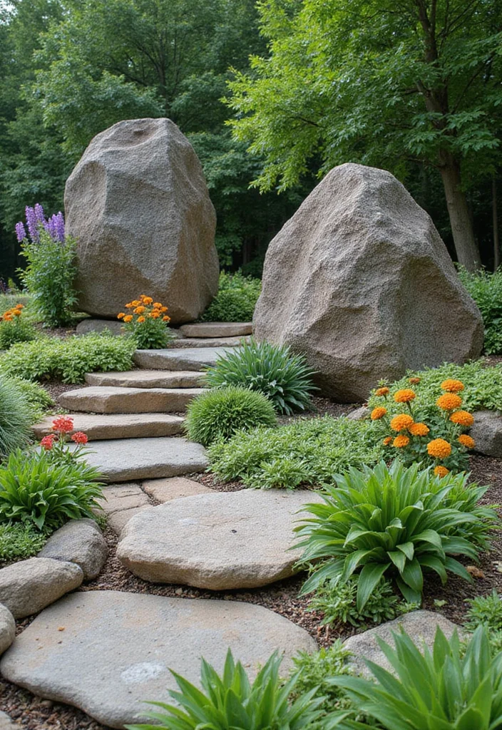 Garden of the Gods Colorado: An Explorer’s Guide with 19 Scenic Travel Inspirations - 15. Rock Formations as Garden Art