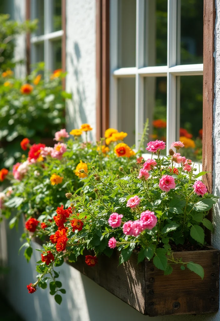 Grow a Garden Design Ideas: A Beginner-Friendly Guide with 17 Simple Growing Inspirations - 12. Window Box Gardens