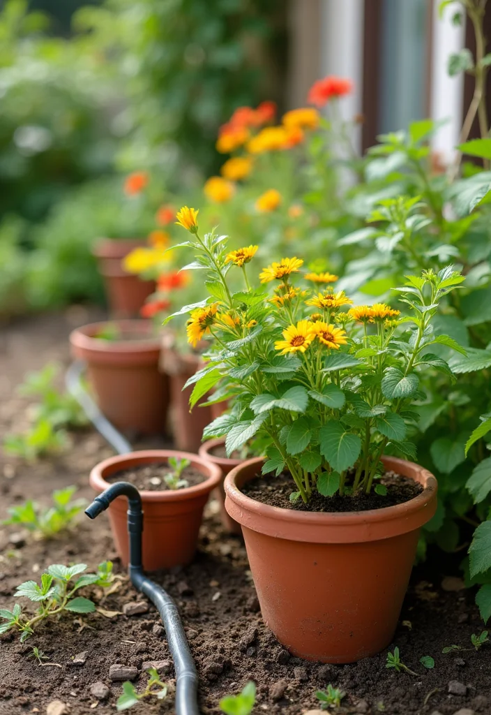 Grow a Garden Design Ideas: A Beginner-Friendly Guide with 17 Simple Growing Inspirations - 15. Easy Watering Solutions