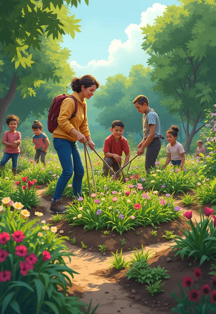 Grow a Garden Design Ideas: A Beginner-Friendly Guide with 17 Simple Growing Inspirations - 17. Community Gardening