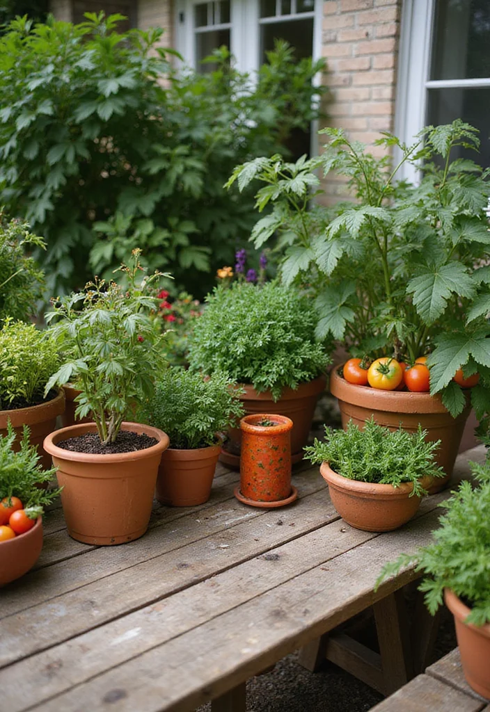 Grow a Garden Design Ideas: A Beginner-Friendly Guide with 17 Simple Growing Inspirations - 2. Patio Vegetable Garden