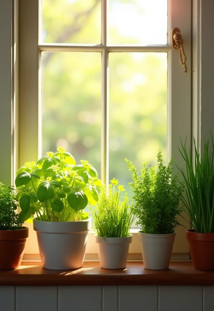 Grow a Garden Design Ideas: A Beginner-Friendly Guide with 17 Simple Growing Inspirations - 5. Mini Herb Garden