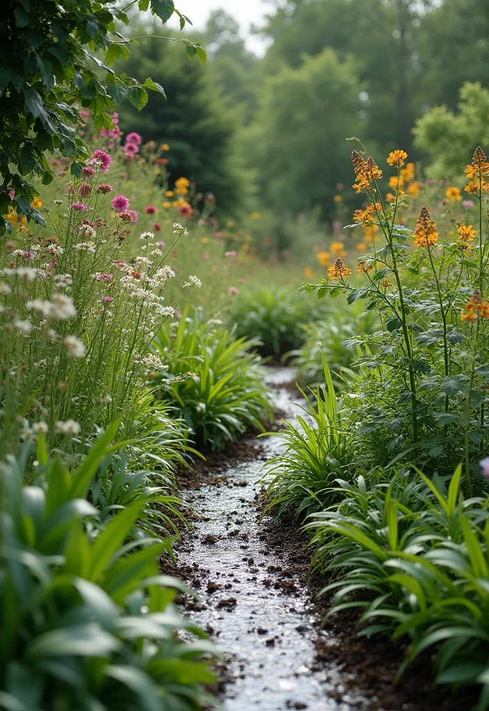 Hayday Farm Design Garden Layouts: A Fun Guide with 19 Farm-Style Creative Concepts - 19. DIY Rain Garden