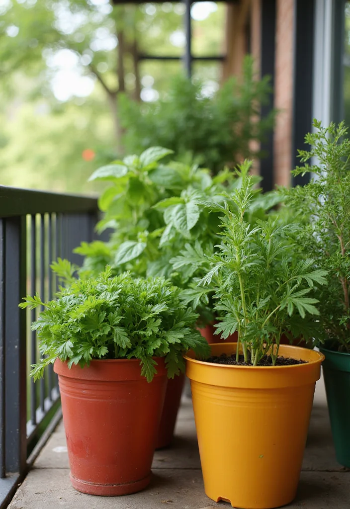Home Garden Design Small Outdoor: A Practical Guide with 19 Compact Outdoor Inspirations - 2. Container Herb Garden