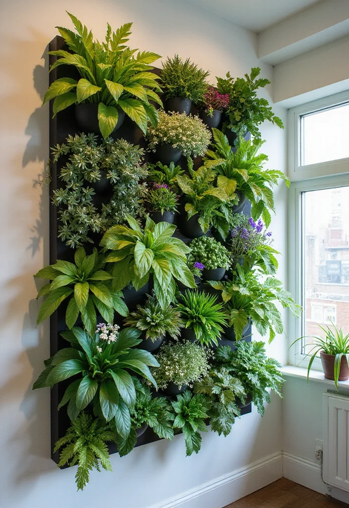 Home Garden Design Small Outdoor: A Practical Guide with 19 Compact Outdoor Inspirations - 9. Vertical Wall Garden Kits