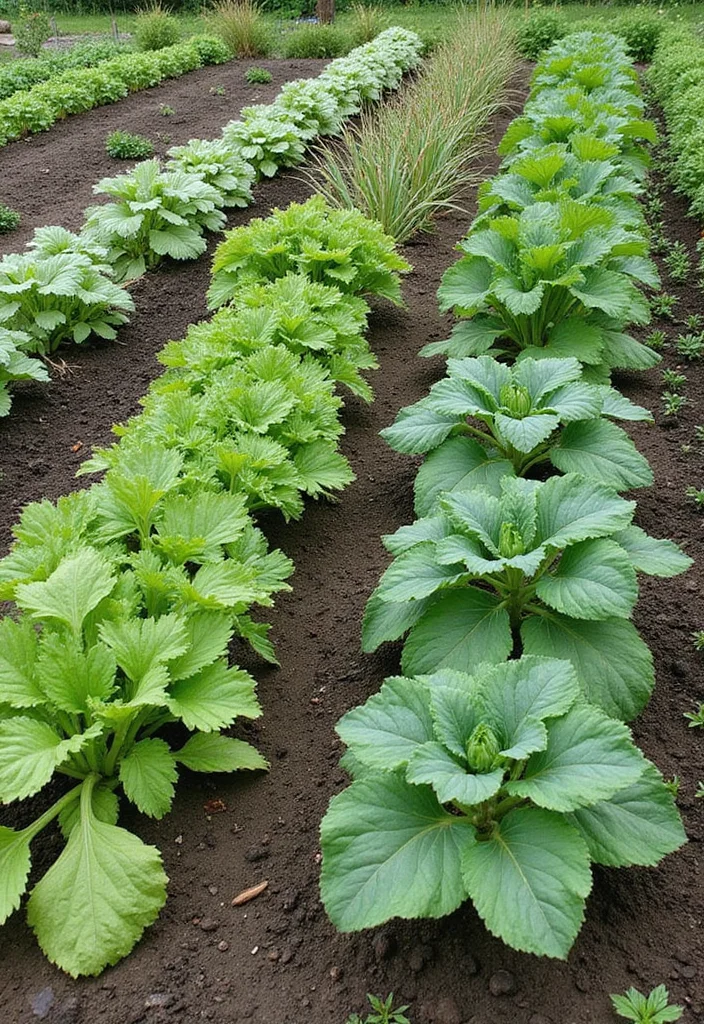 In Ground Vegetable Garden Design: A Productive Guide with 18 Easy-Grow Layout Inspirations - 14. Succession Planting Layout