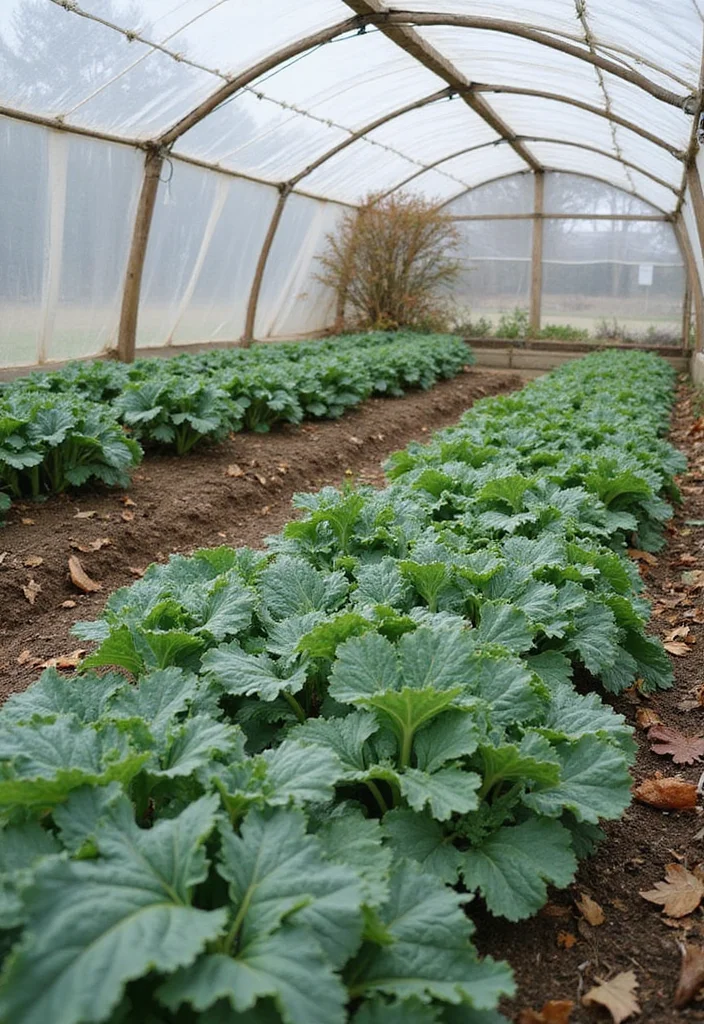 In Ground Vegetable Garden Design: A Productive Guide with 18 Easy-Grow Layout Inspirations - 17. Winter Vegetable Garden