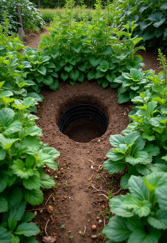 In Ground Vegetable Garden Design: A Productive Guide with 18 Easy-Grow Layout Inspirations - 3. Keyhole Garden