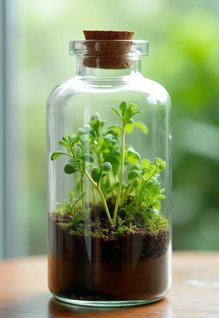 In Ground Vegetable Garden Design: A Productive Guide with 18 Easy-Grow Layout Inspirations - 9. Garden in a Bottle