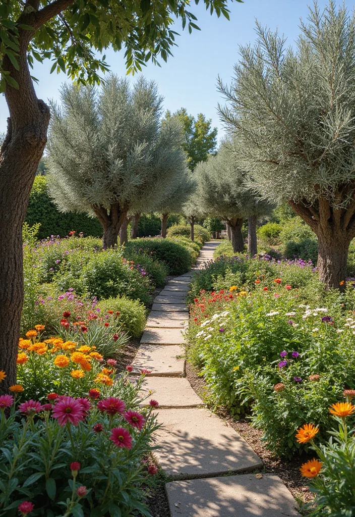 Mediterranean Garden Design Tuscan Style: A Warm Guide with 20 Old-World Charm Inspirations - 6. Emphasize Mediterranean Plants