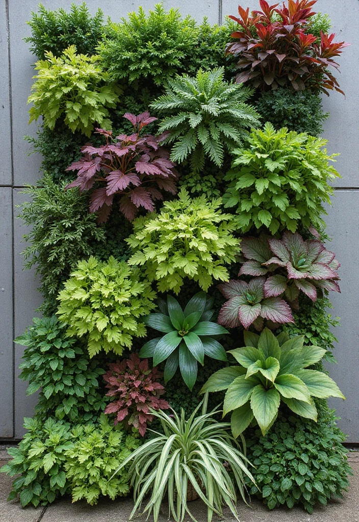 Modern Garden Design Landscaping Ideas: A Sleek Guide with 20 Contemporary Styling Inspirations - 1. Vertical Gardens: The Space-Saving Marvel