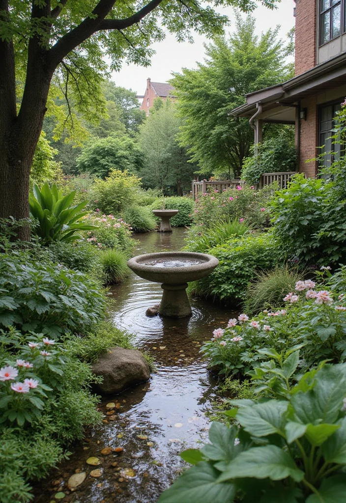 Modern Garden Design Landscaping Ideas: A Sleek Guide with 20 Contemporary Styling Inspirations - 12. Urban Wildlife Gardens: Coexisting with Nature