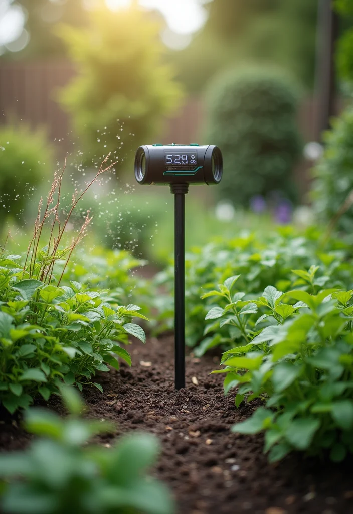 Modern Garden Design Landscaping Ideas: A Sleek Guide with 20 Contemporary Styling Inspirations - 13. Smart Gardening: Technology Meets Nature