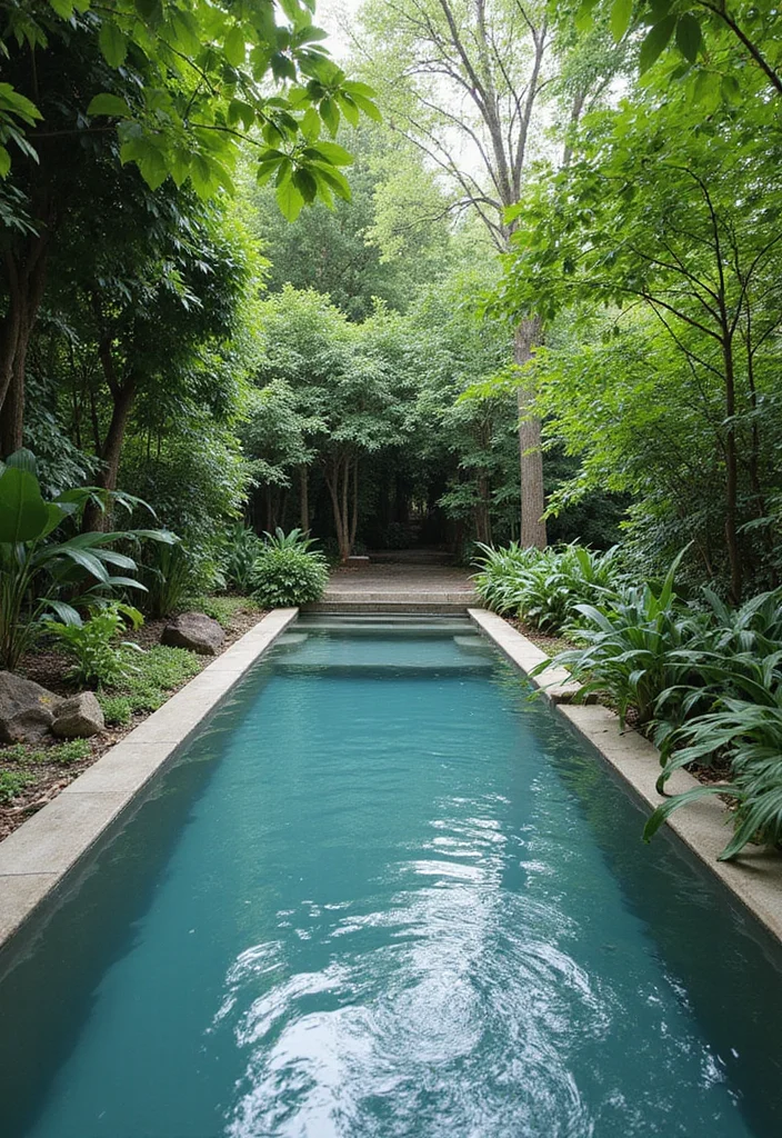 Modern Garden Design Luxury Backyards: A High-End Guide with 19 Elegant Outdoor Inspirations - 3. Sustainable Water Features: Nature's Symphony