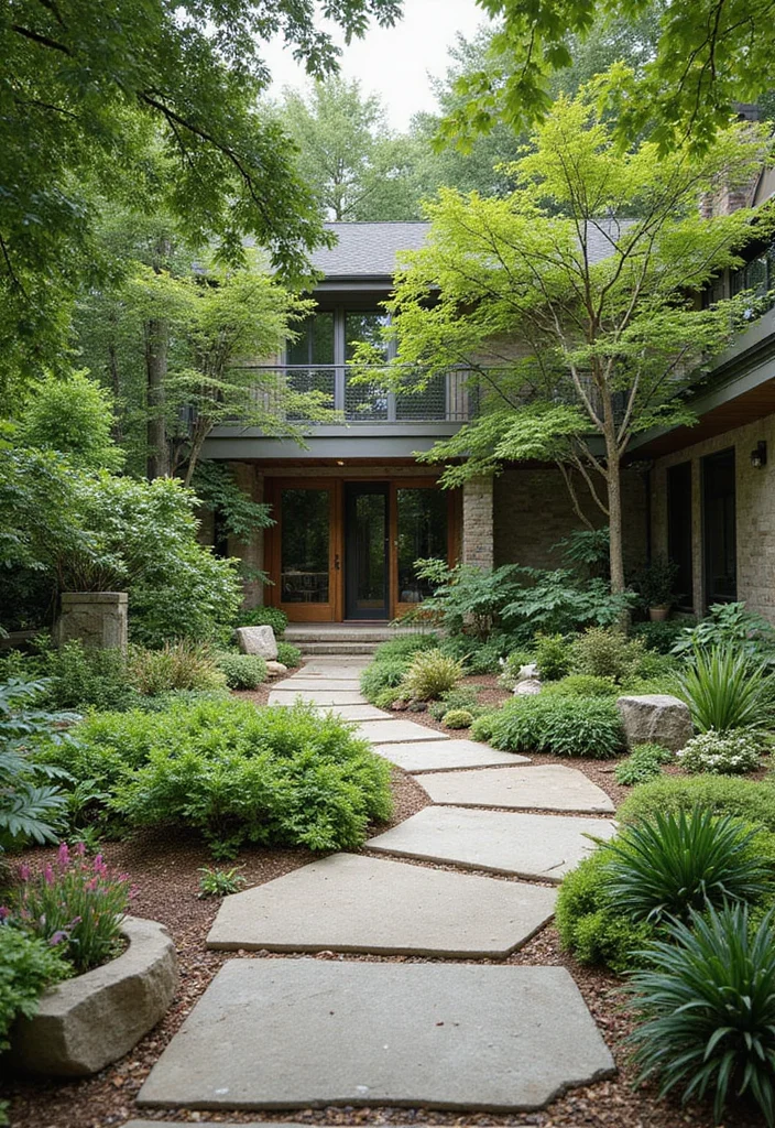 Modern Garden Design Luxury Backyards: A High-End Guide with 19 Elegant Outdoor Inspirations - 5. Biophilic Design: Connect with Nature