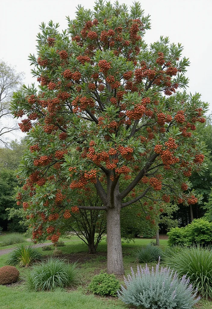 NZ Native Garden Landscape Design: A Natural Guide with 17 Indigenous-Inspired Concepts - 10. Create Edible Spaces with Rimu Berries (Dacrydium cupressinum)
