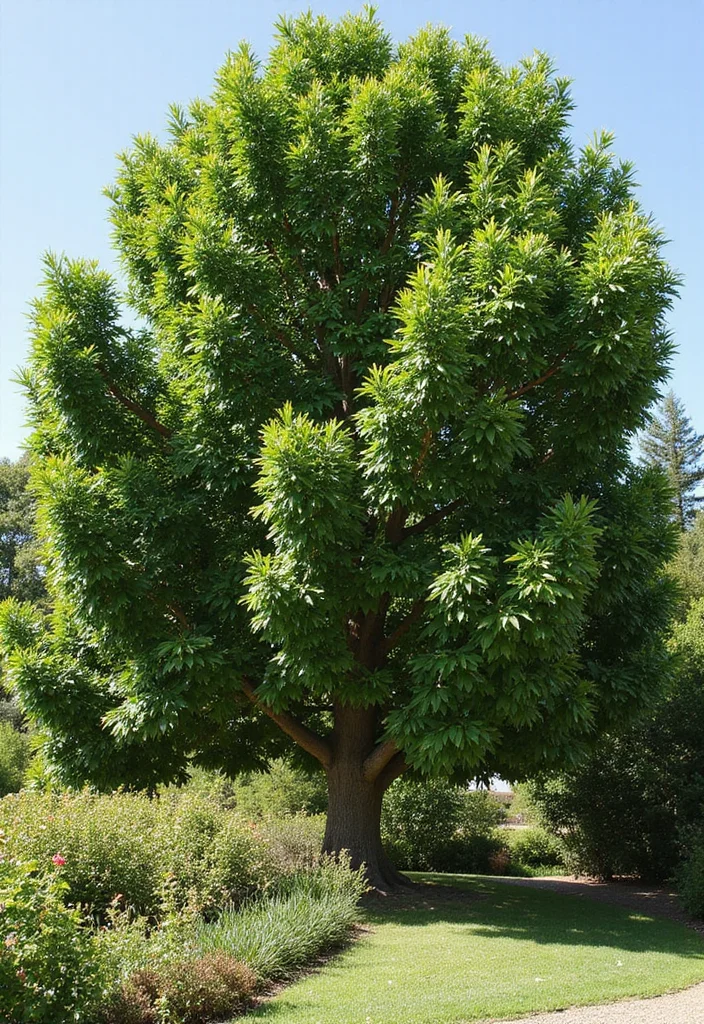 NZ Native Garden Landscape Design: A Natural Guide with 17 Indigenous-Inspired Concepts - 12. Savor the Scents of the Karaka Tree (Corynocarpus laevigatus)