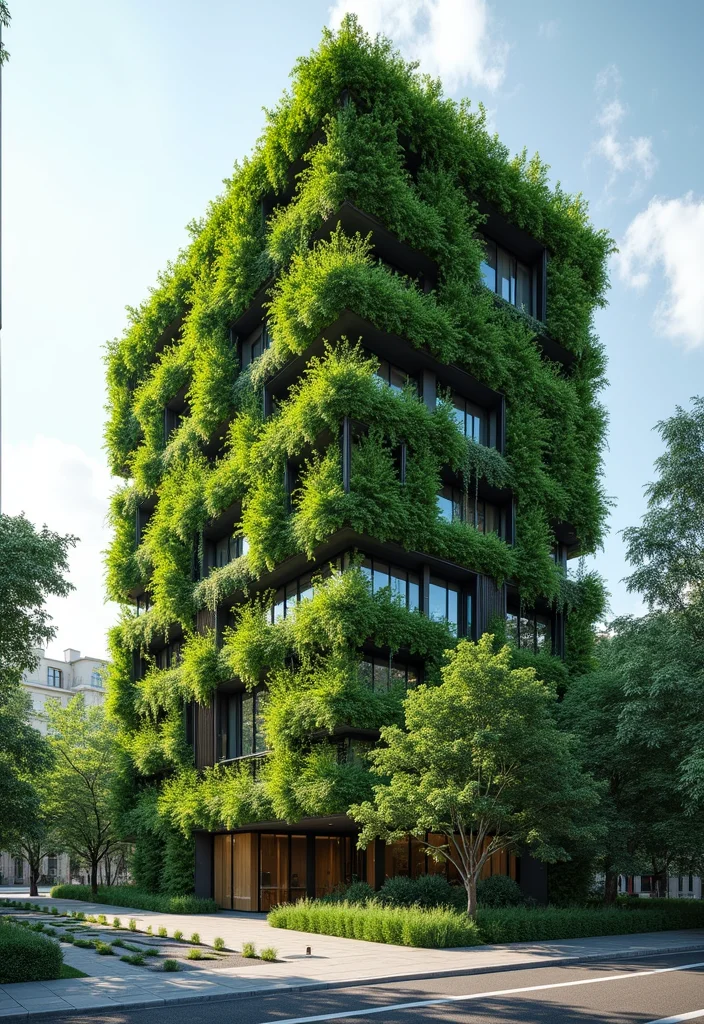 New Build Garden Ideas: A Fresh Guide with 18 Modern Outdoor Inspirations - 14. Green Roofs and Living Walls