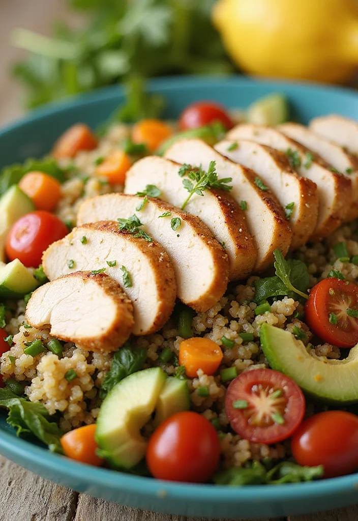 Olive Garden Italian Dressing Chicken: A Flavorful Guide with 17 Tasty Serving Inspirations - 12. Italian Chicken with Quinoa Salad