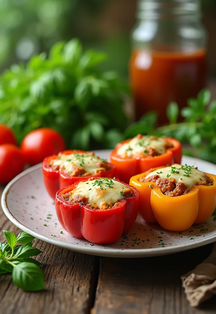 Olive Garden Italian Dressing Chicken: A Flavorful Guide with 17 Tasty Serving Inspirations - 6. Italian Chicken Stuffed Bell Peppers