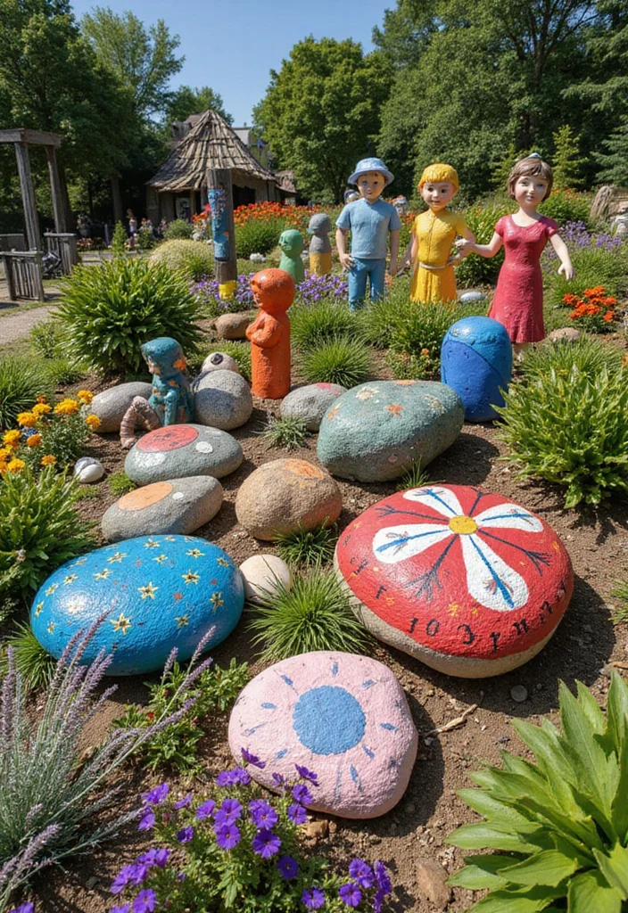 Over the Garden Wall: A Charming Guide with 17 Enchanted Inspiration Concepts - 8. Garden Art: Infusing Personality