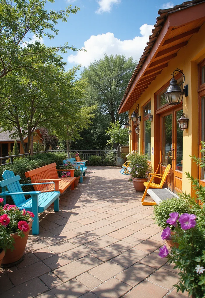 Over the Garden Wall Decor: A Themed Guide with 17 Story-Inspired Decorative Concepts - 10. Playful Outdoor Seating