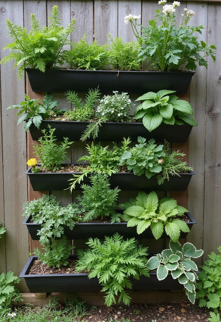 Raised Garden Beds DIY: A Hands-On Guide with 20 Building-Friendly Inspirations - 11. Tiered Vertical Gardens