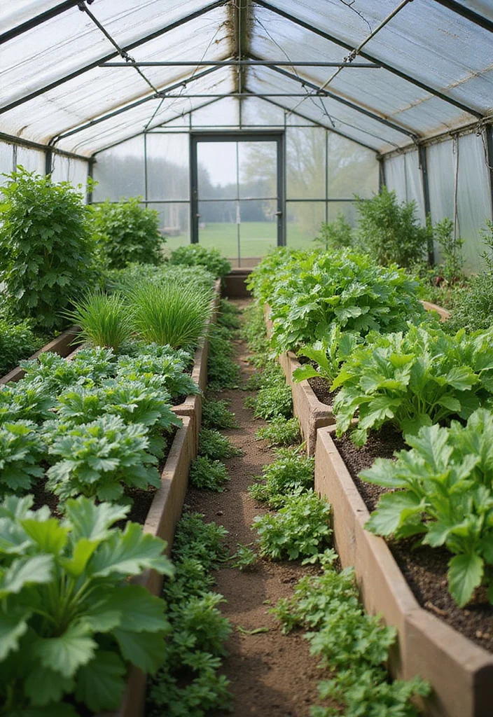 Raised Garden Beds DIY: A Hands-On Guide with 20 Building-Friendly Inspirations - 12. Greenhouse Raised Beds