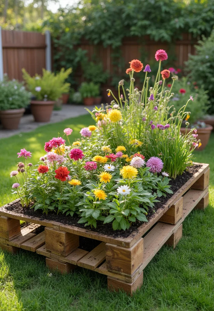Raised Garden Beds DIY: A Hands-On Guide with 20 Building-Friendly Inspirations - 3. Pallet Garden Beds