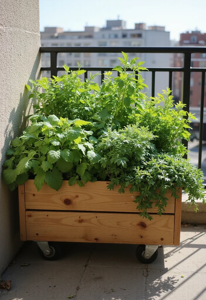 Raised Garden Beds DIY: A Hands-On Guide with 20 Building-Friendly Inspirations - 4. Raised Beds on Wheels