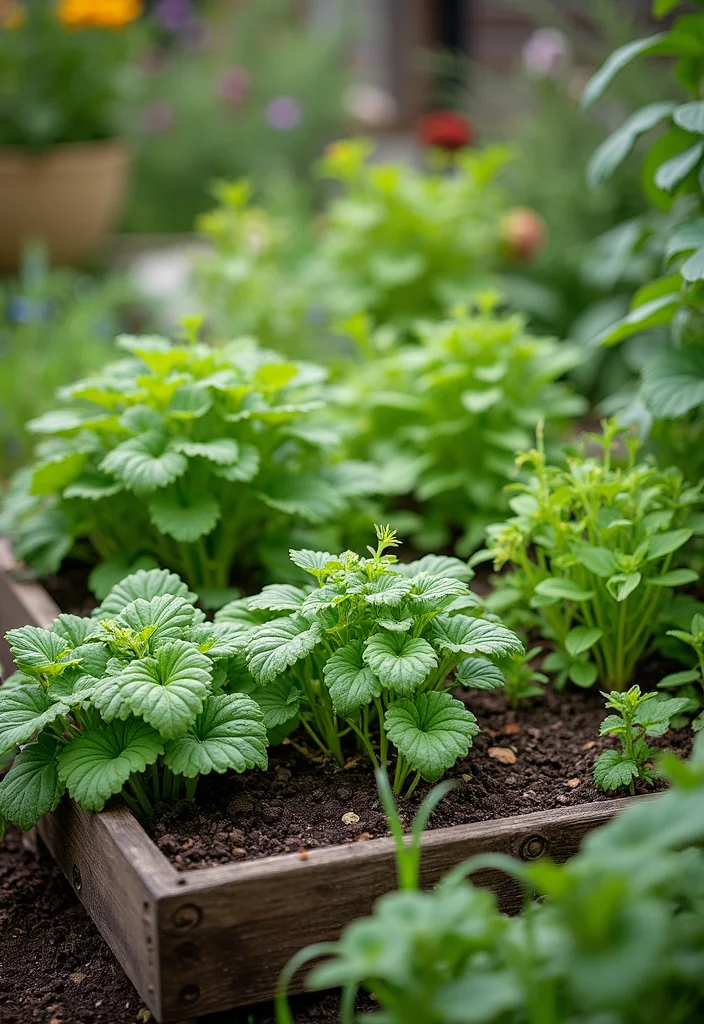 Raised Garden Beds Layout: A Structured Guide with 19 Efficient Growing Layout Inspirations - 19. Raised Beds with Companion Planting