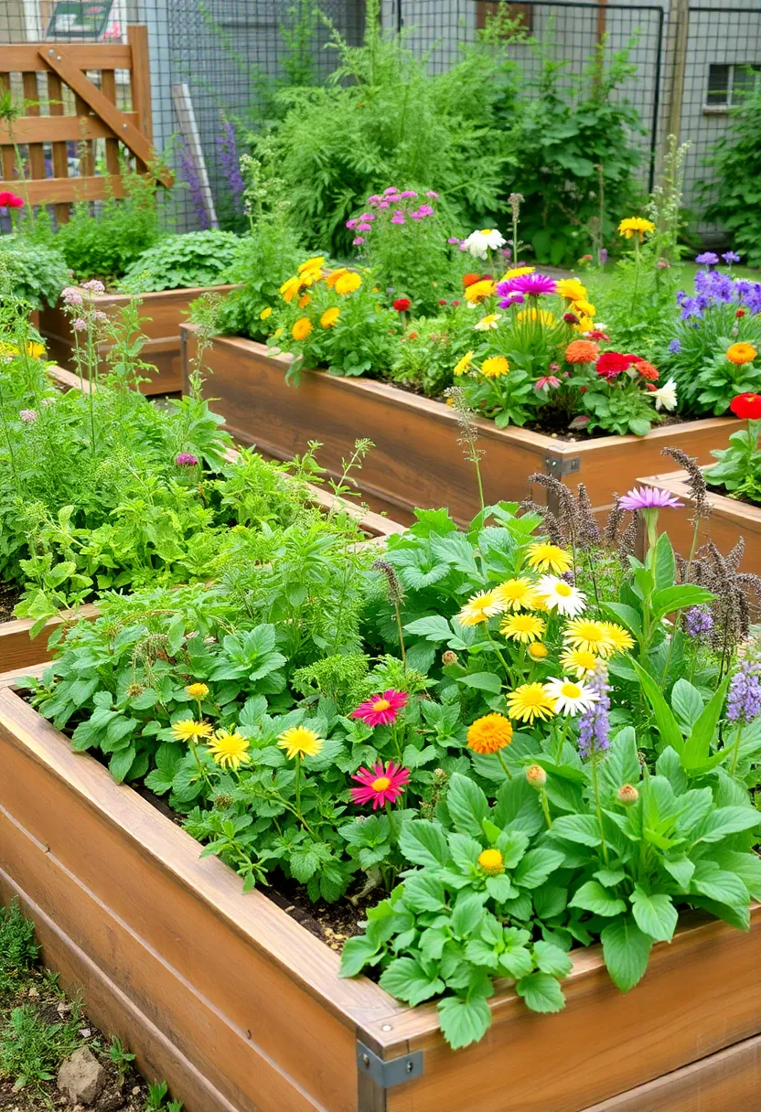 Raised Vegetable Garden Design Layout: A Builder’s Guide with 19 Productive Layout Inspirations - 14. A Sensory Garden with Raised Beds