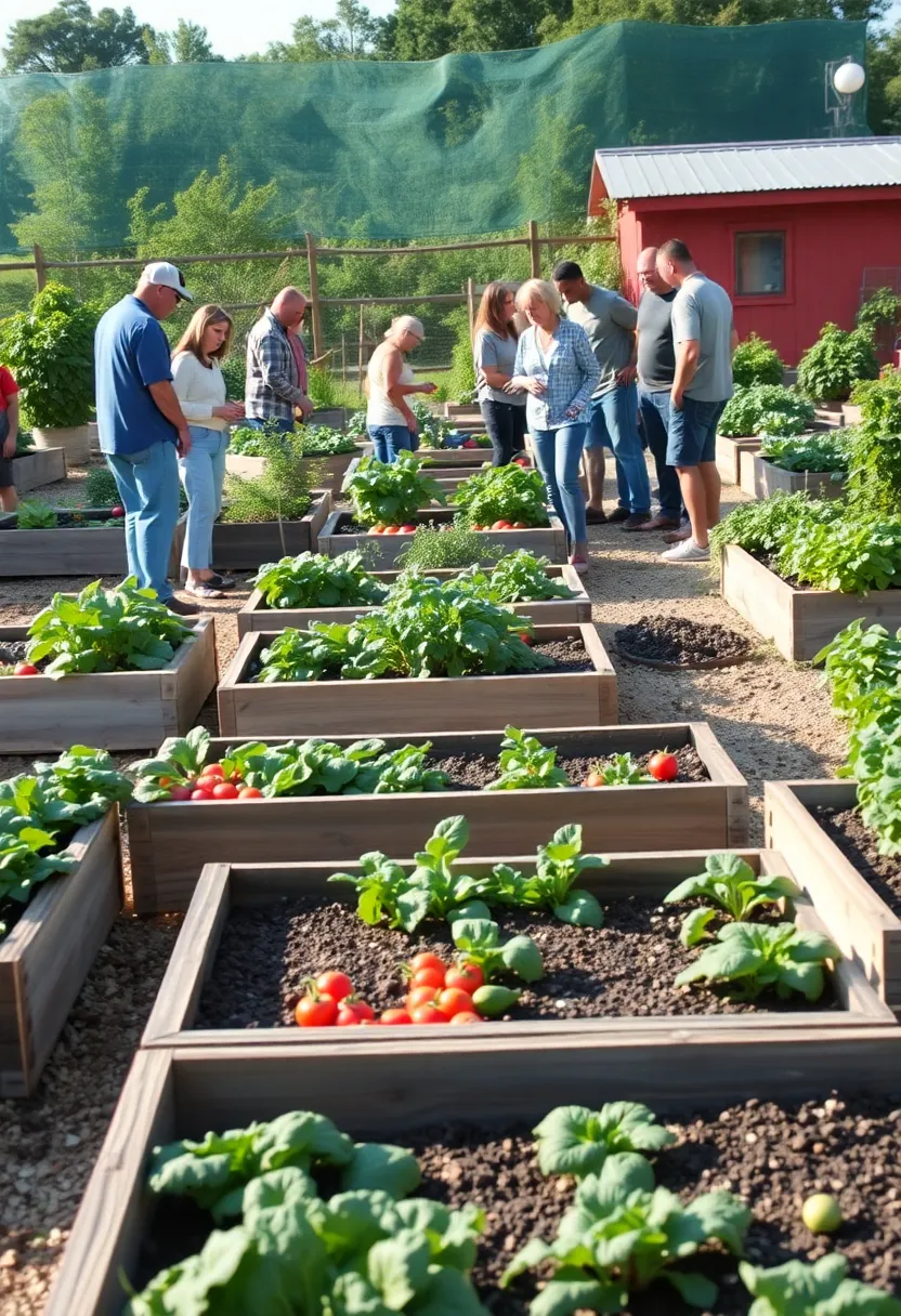 Raised Vegetable Garden Design Layout: A Builder’s Guide with 19 Productive Layout Inspirations - 15. Community Garden Raised Beds