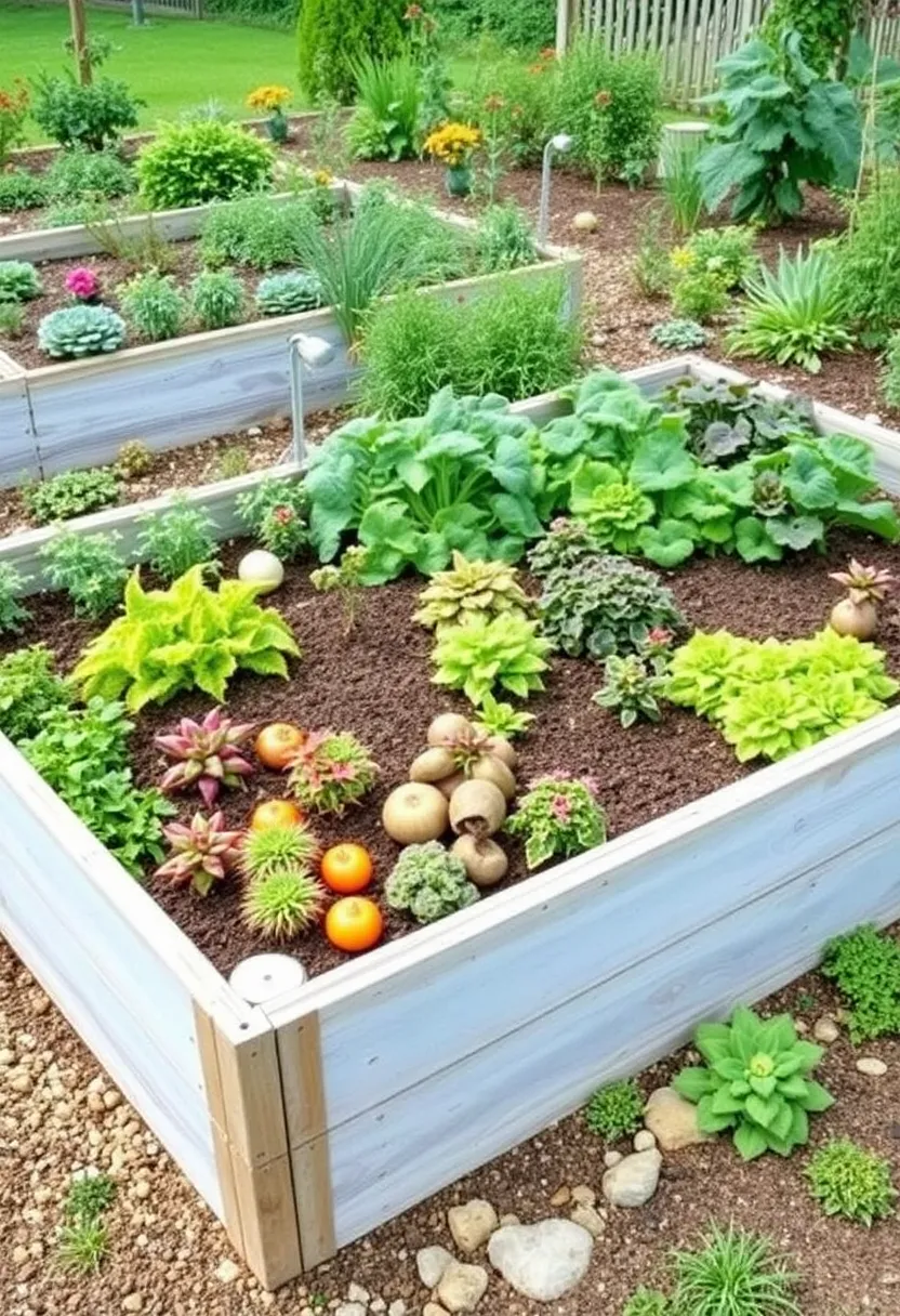 Raised Vegetable Garden Design Layout: A Builder’s Guide with 19 Productive Layout Inspirations - 4. The U-Shaped Garden Bed