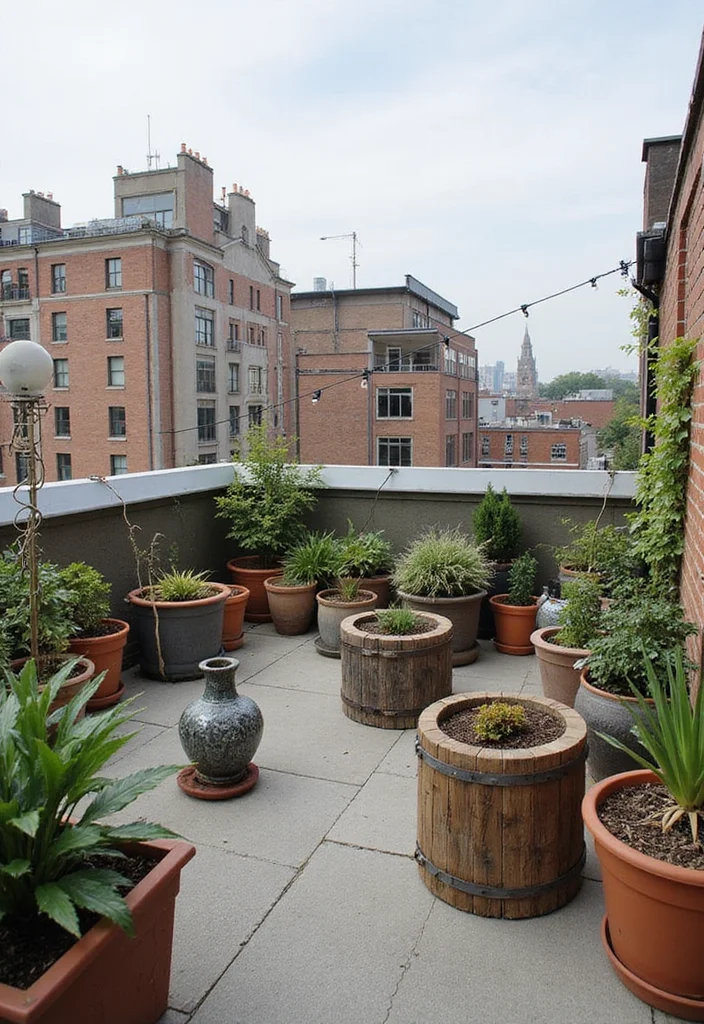 Roof Garden Design Rooftop Terrace: A Stylish Guide with 20 Elevated Outdoor Inspirations - 18. DIY Projects: Get Creative