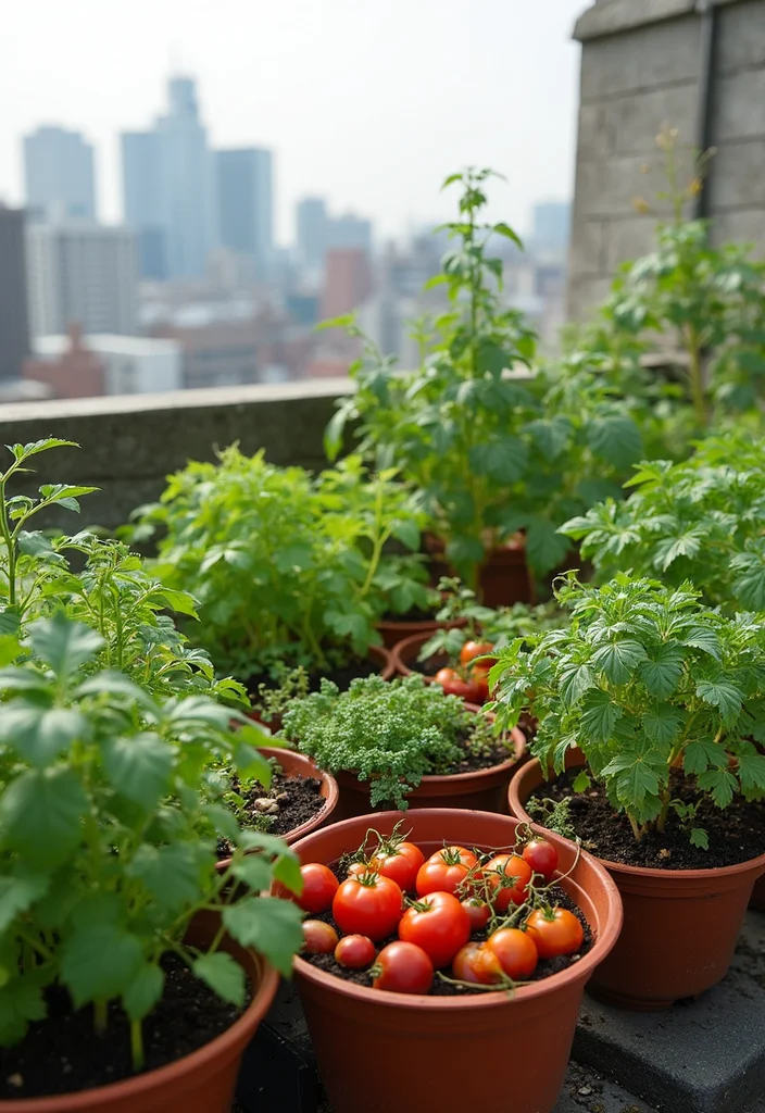 Roof Garden Design Rooftop Terrace: A Stylish Guide with 20 Elevated Outdoor Inspirations - 4. Edible Gardens: Fresh Produce at Your Fingertips