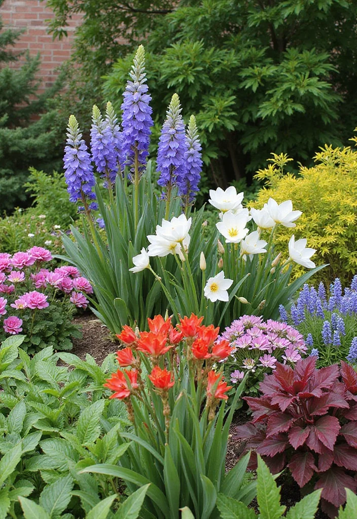 Small Front Garden Ideas: A Compact Guide with 18 Charming Outdoor Inspirations - 13. Seasonal Planting