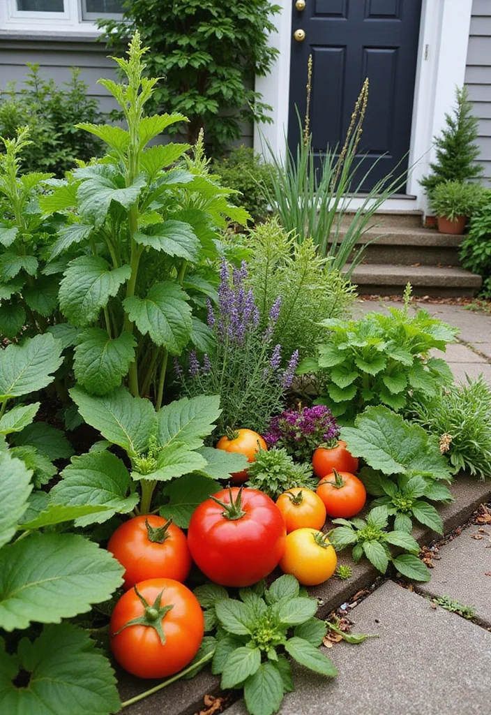 Small Front Garden Ideas UK: A Practical Guide with 18 Inspiring Outdoor Concepts - 10. Edible Front Gardens