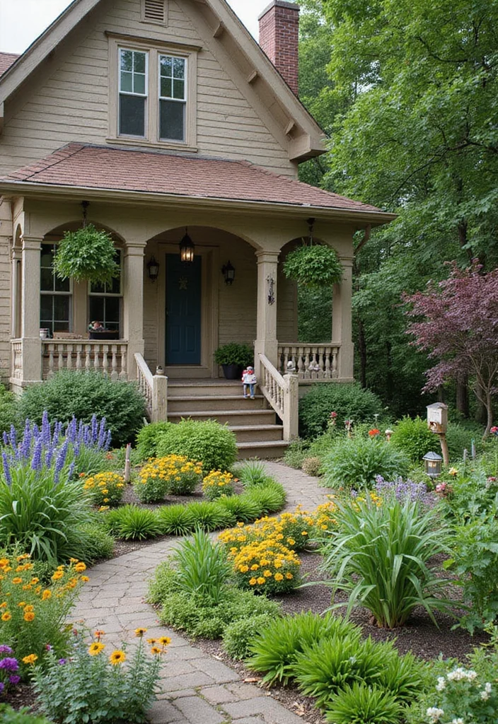 Small Front Garden Ideas UK: A Practical Guide with 18 Inspiring Outdoor Concepts - 16. Wildlife-Friendly Gardens