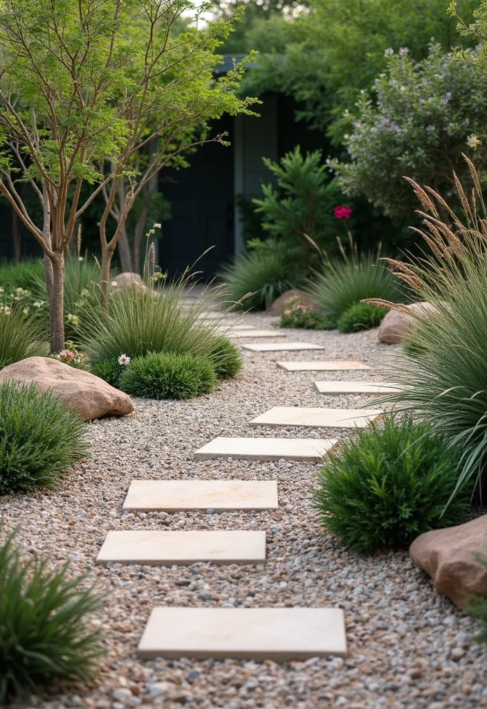 Small Garden Design Ideas Budget: A Cost-Savvy Guide with 17 Affordable Makeover Inspirations - 8. Gravel Gardens: Low-Maintenance Charm