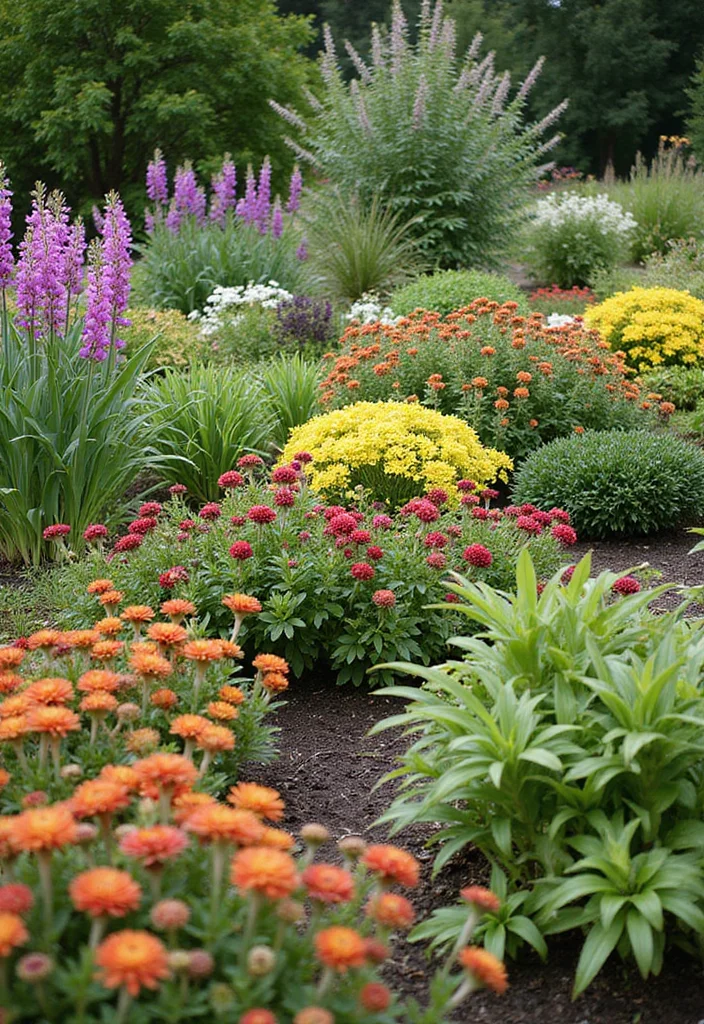 Small Garden Design Low Maintenance: An Easy-Care Guide with 17 Effortless Styling Inspirations - 9. Seasonal Color: Plan Ahead