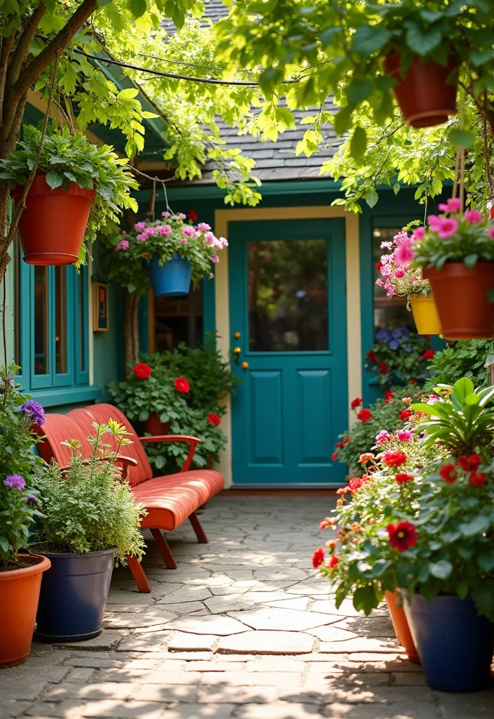 Small Garden Plans Layout Design: A Practical Guide with 18 Organized Layout Inspirations - 4. Patio Paradise